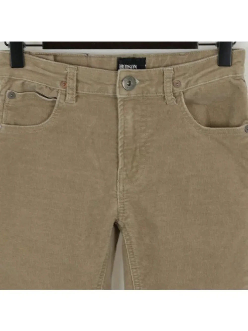 Hudson Jeans Girls Size 10 Tan Corduroy Adjustable Waist Skinny Pants